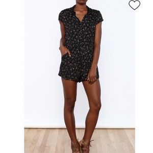 Free People Debby Dot Romper Size Large